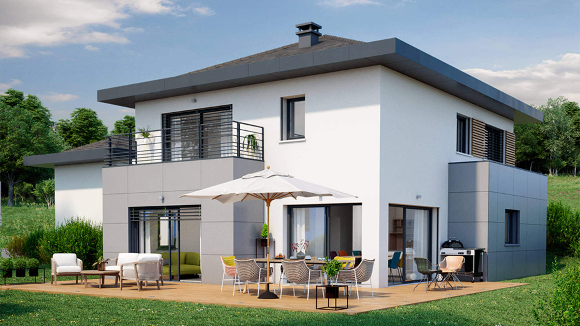 Maison neuve à Viry à Viry (74) | Maisons Alain Métral