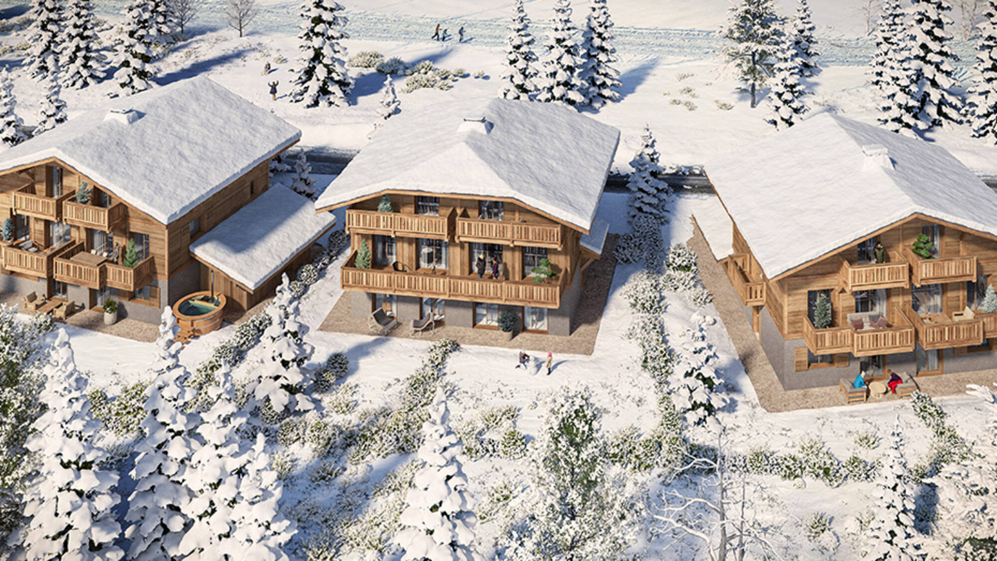 LES CHALETS DU LAC, PROGRAMME IMMOBILIER NEUF, MAISONS À PRAZ-SUR-ARLY à Praz-sur-Arly (74) | Maisons Alain Métral