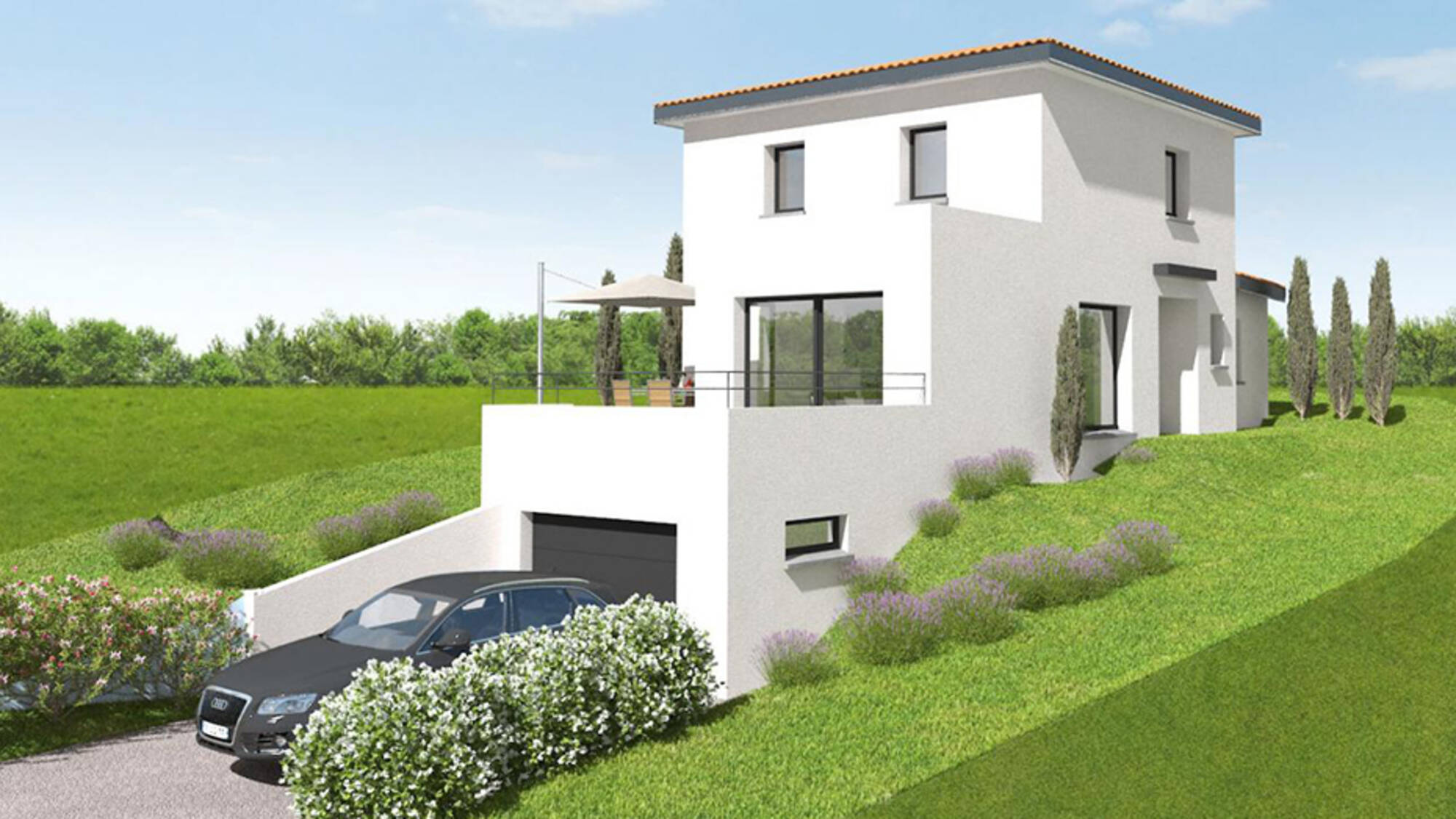 Maison neuve à Vaugneray à Vaugneray (69) | Maisons Alain Métral