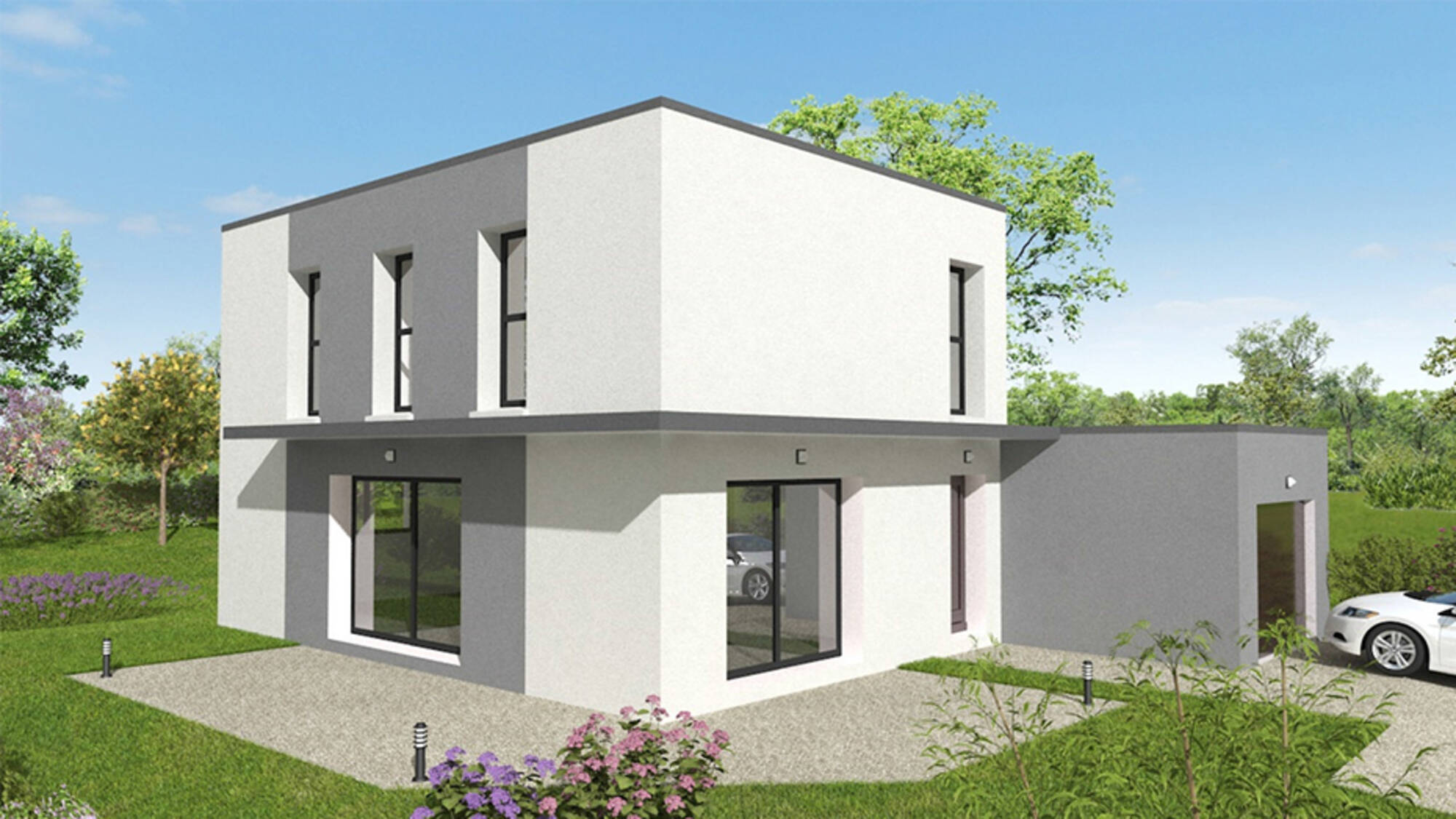 Maison neuve à Montbonnot-Saint-Martin à Montbonnot-Saint-Martin (38) | Maisons Alain Métral