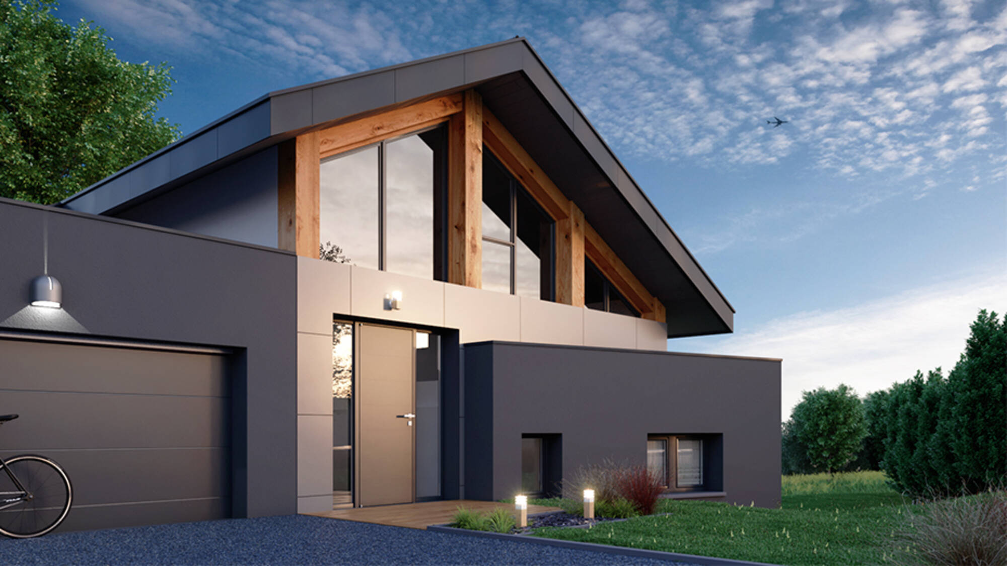 Maison neuve à Saint-Julien-en-Genevois à Saint-Julien-en-Genevois (74) | Maisons Alain Métral