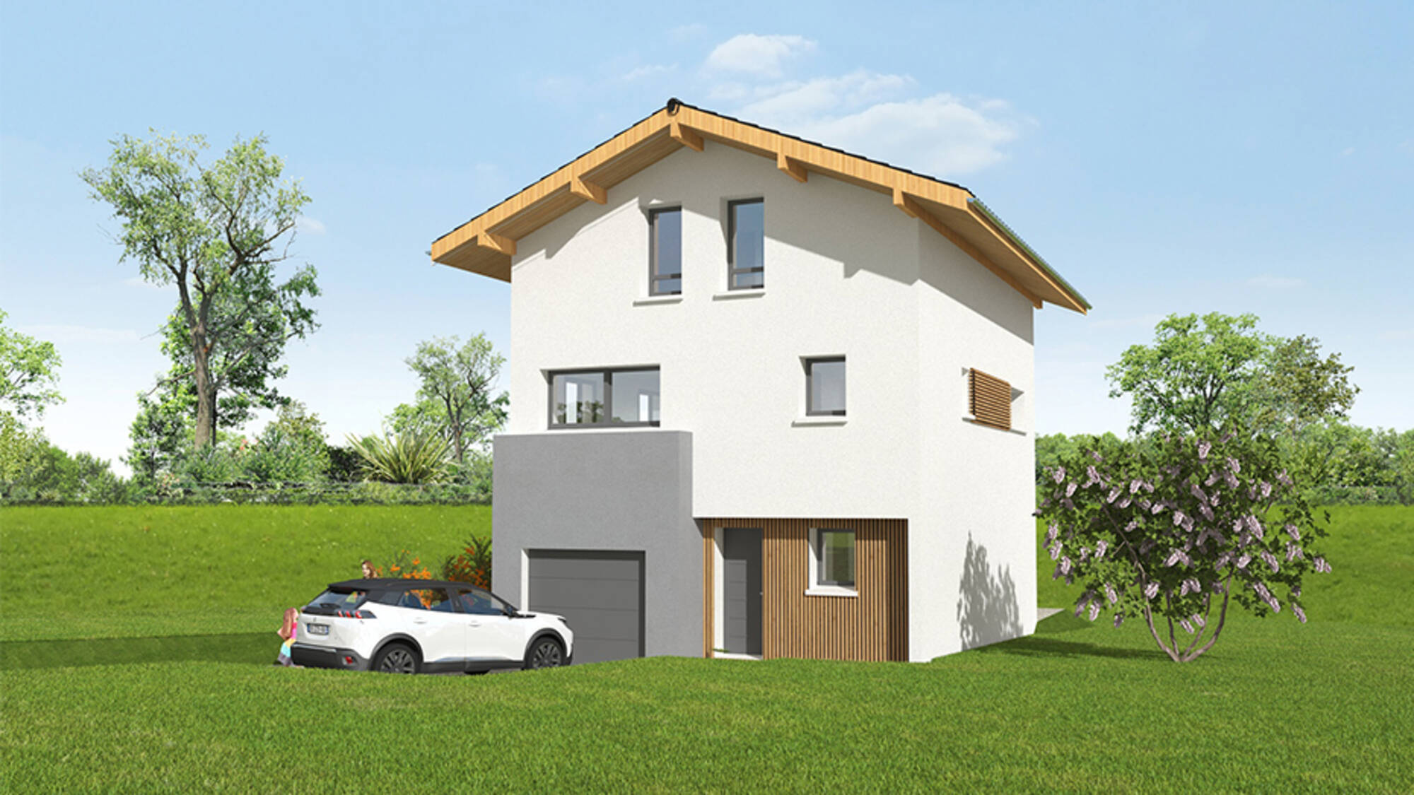 Maison neuve à Anthy-sur-Léman à Anthy-sur-Léman (74) | Maisons Alain Métral