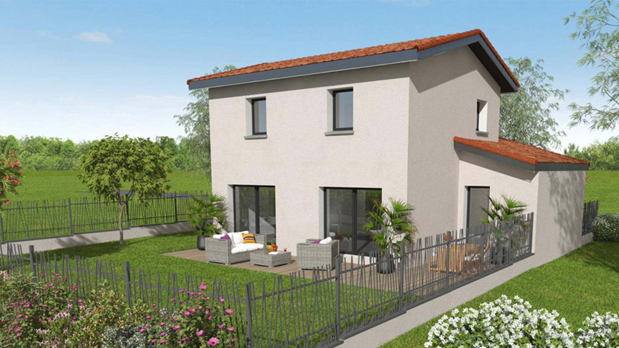 Maison neuve à Marlieux à Marlieux (01) | Maisons Alain Métral