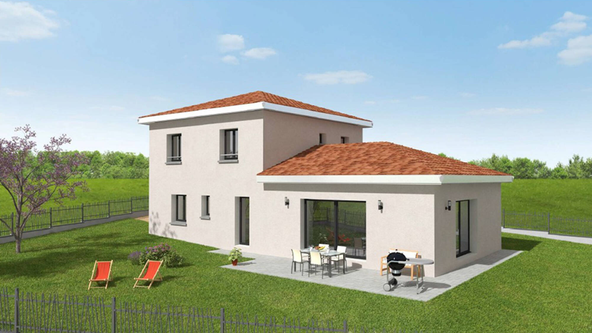 Maison neuve à Vaugneray à Vaugneray (69) | Maisons Alain Métral