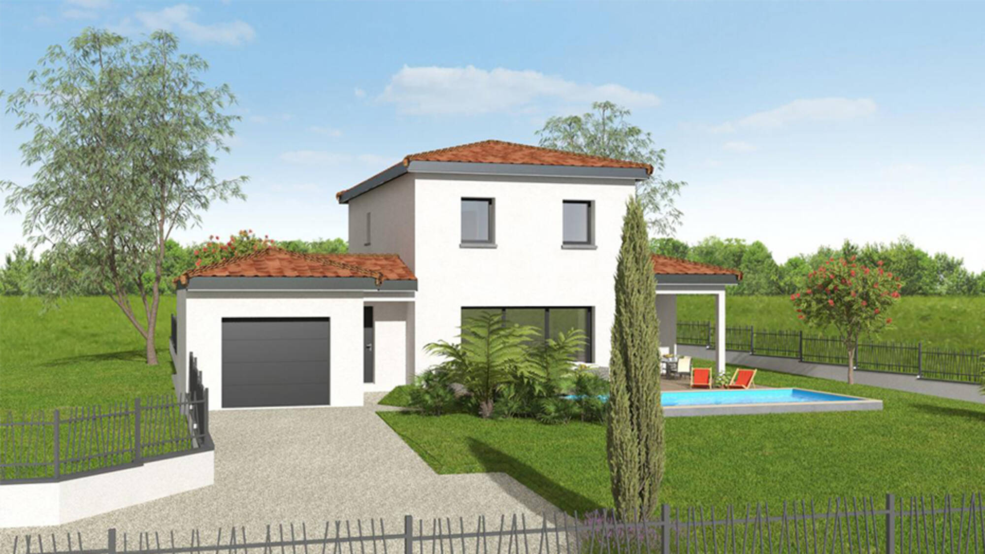 Maison neuve à Jonage à Jonage (69) | Maisons Alain Métral