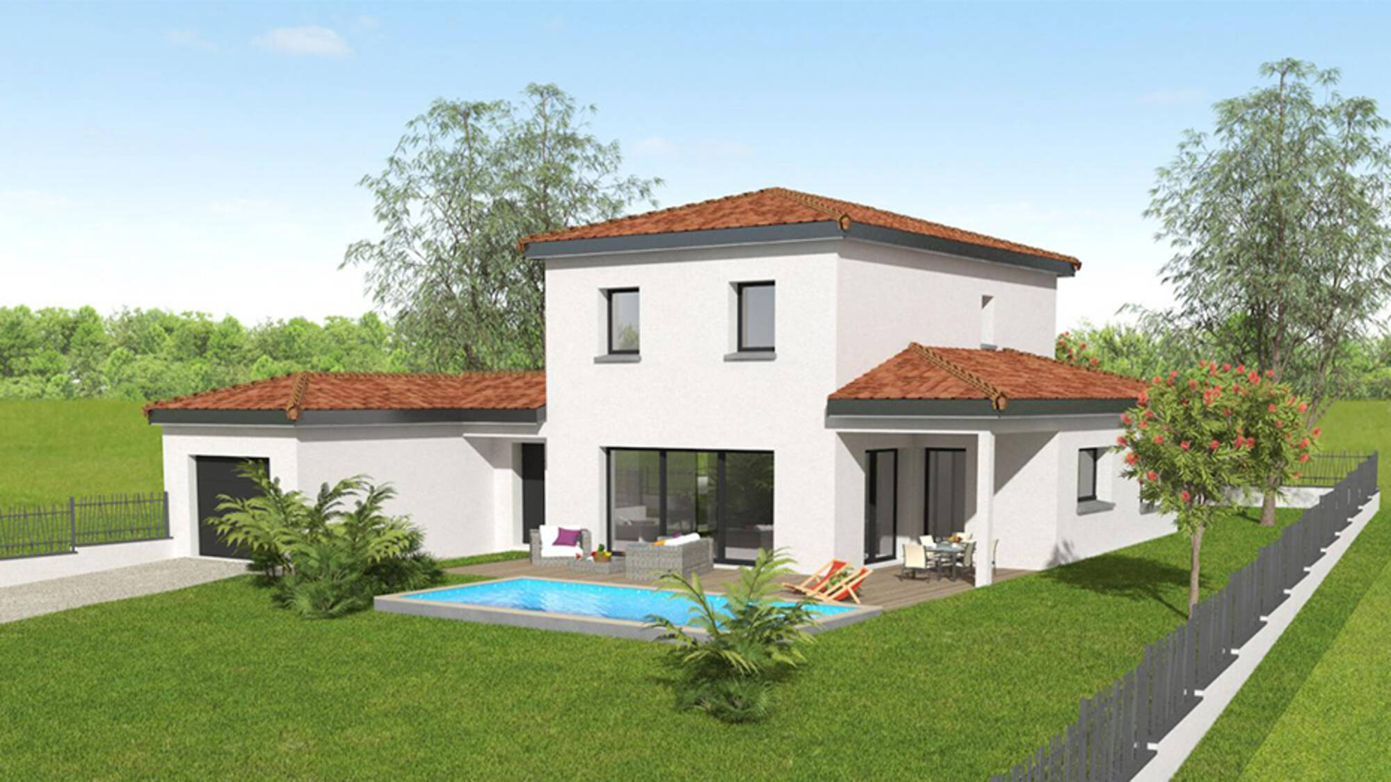 Maison neuve à Jonage à Jonage (69) | Maisons Alain Métral