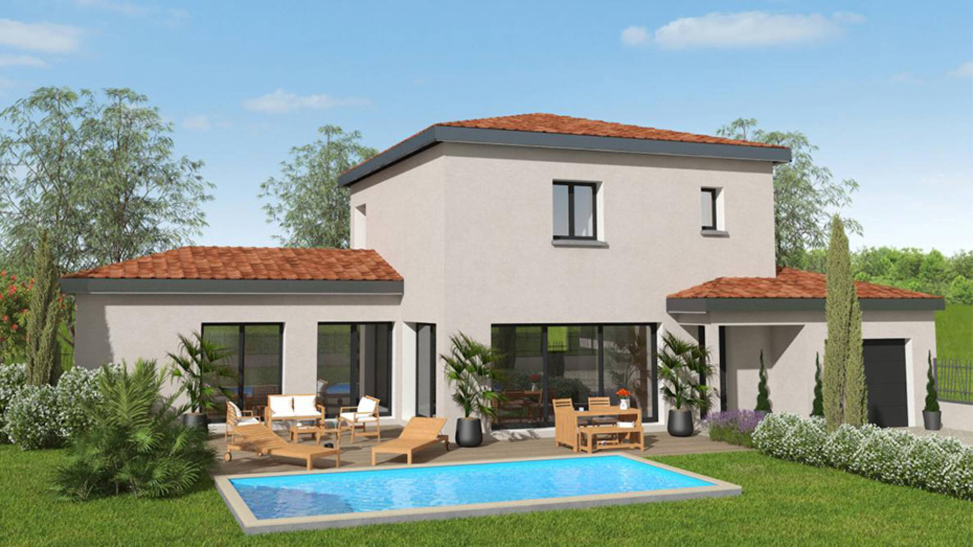 Maison neuve à Estrablin à Estrablin (38) | Maisons Alain Métral
