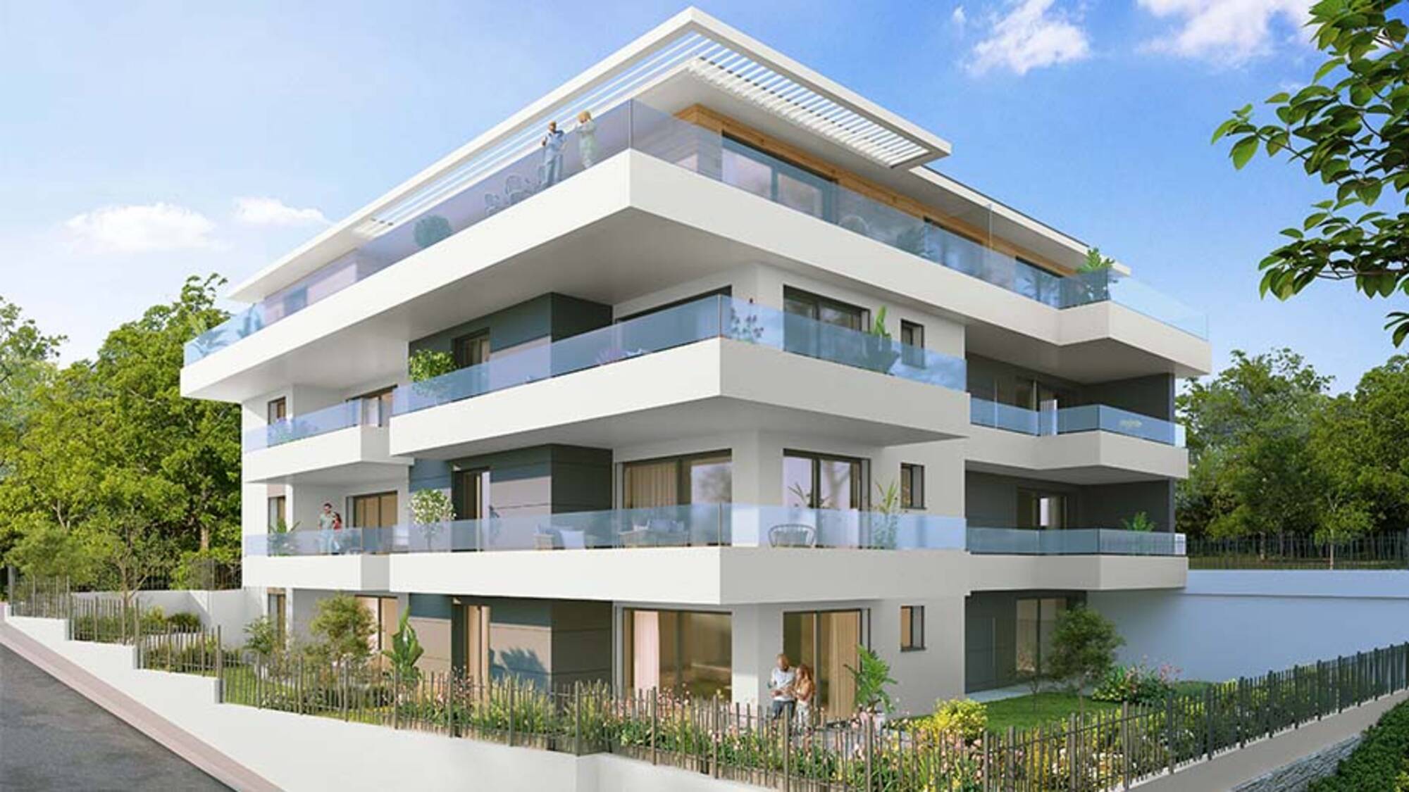 Appartement neuf T3 Attique à Thonon-les-Bains à Thonon-les-Bains (74) | Maisons Alain Métral