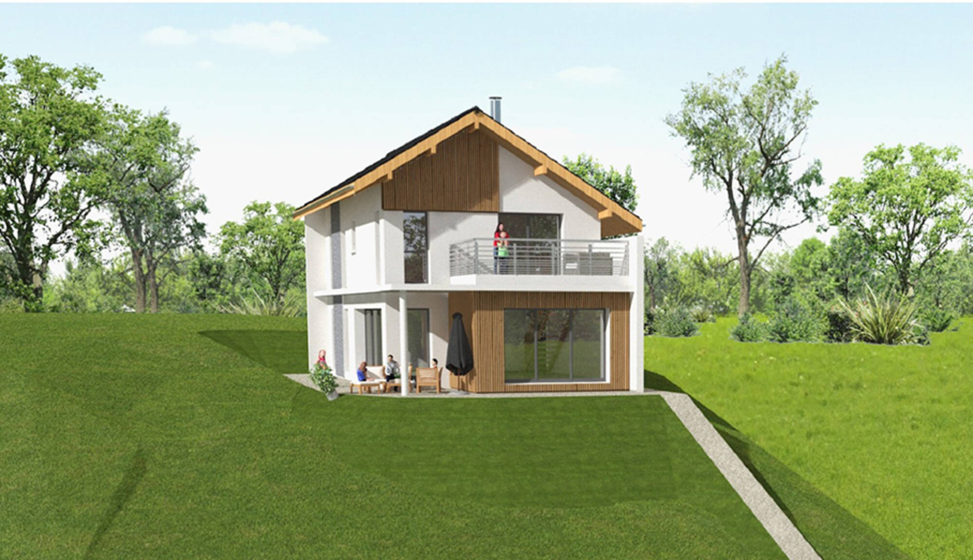 Maison neuve à Poisy à Poisy (74) | Maisons Alain Métral