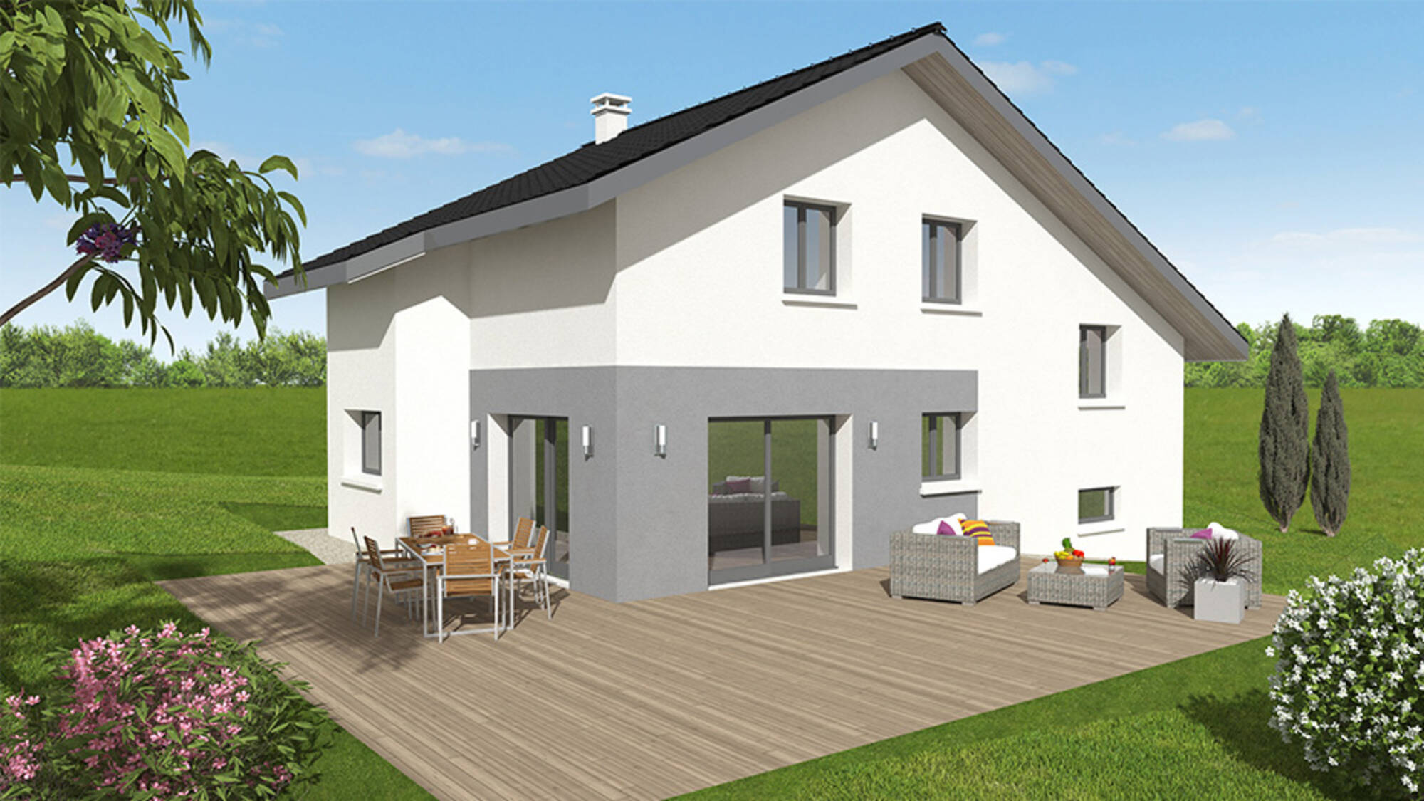 Maison neuve à La Balme de Sillingy à La Balme-de-Sillingy (74) | Maisons Alain Métral