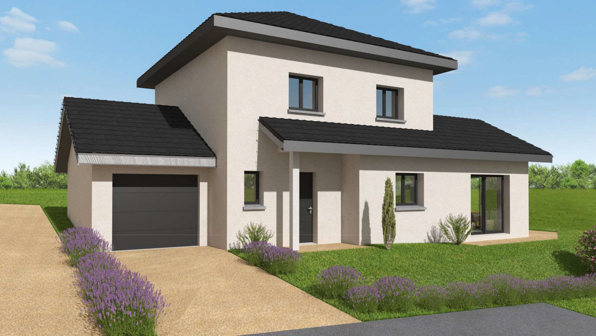 Maison neuve à Montailleur à Montailleur (73) | Maisons Alain Métral