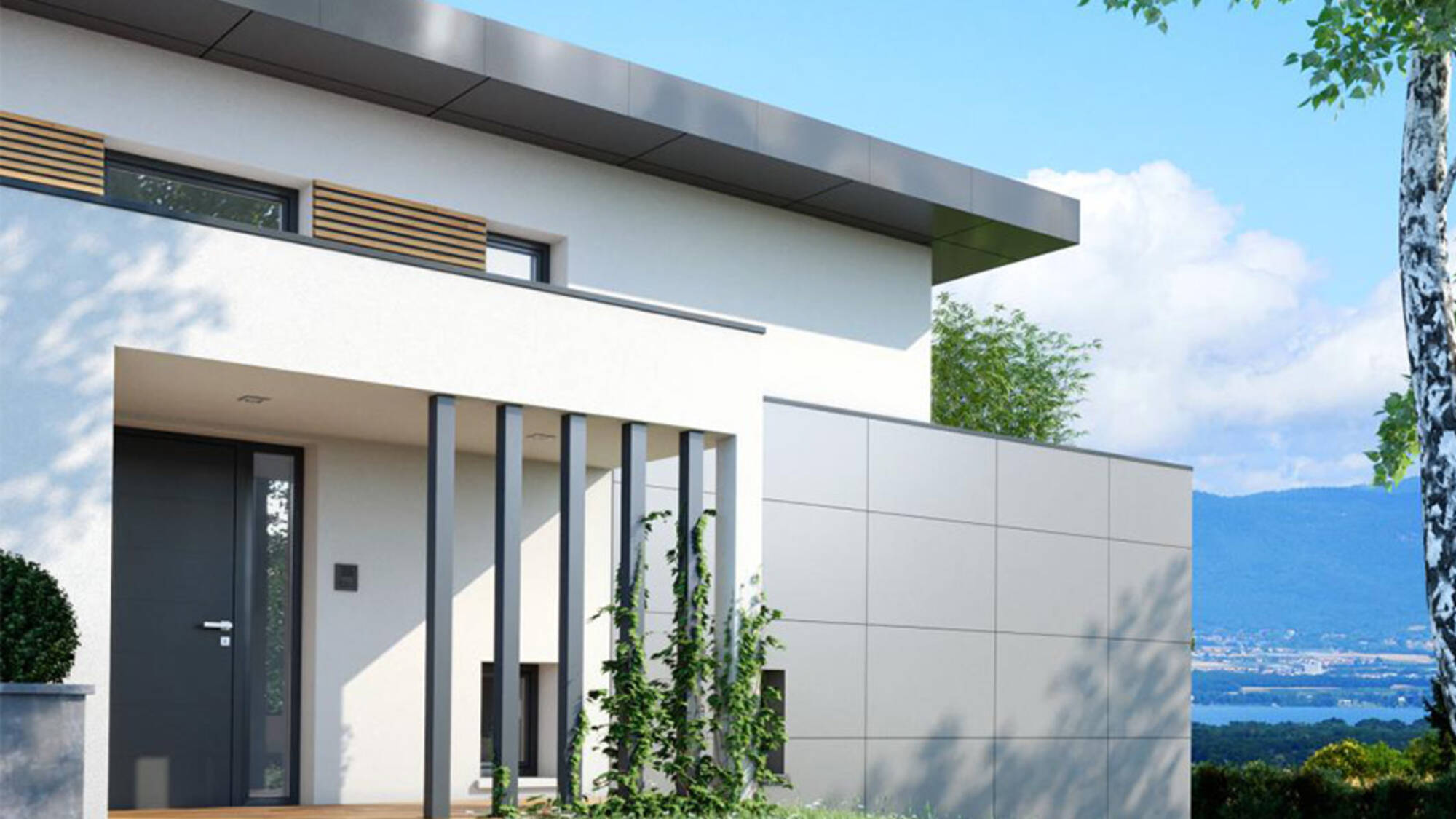 Maison neuve à Bossey à Bossey (74) | Maisons Alain Métral