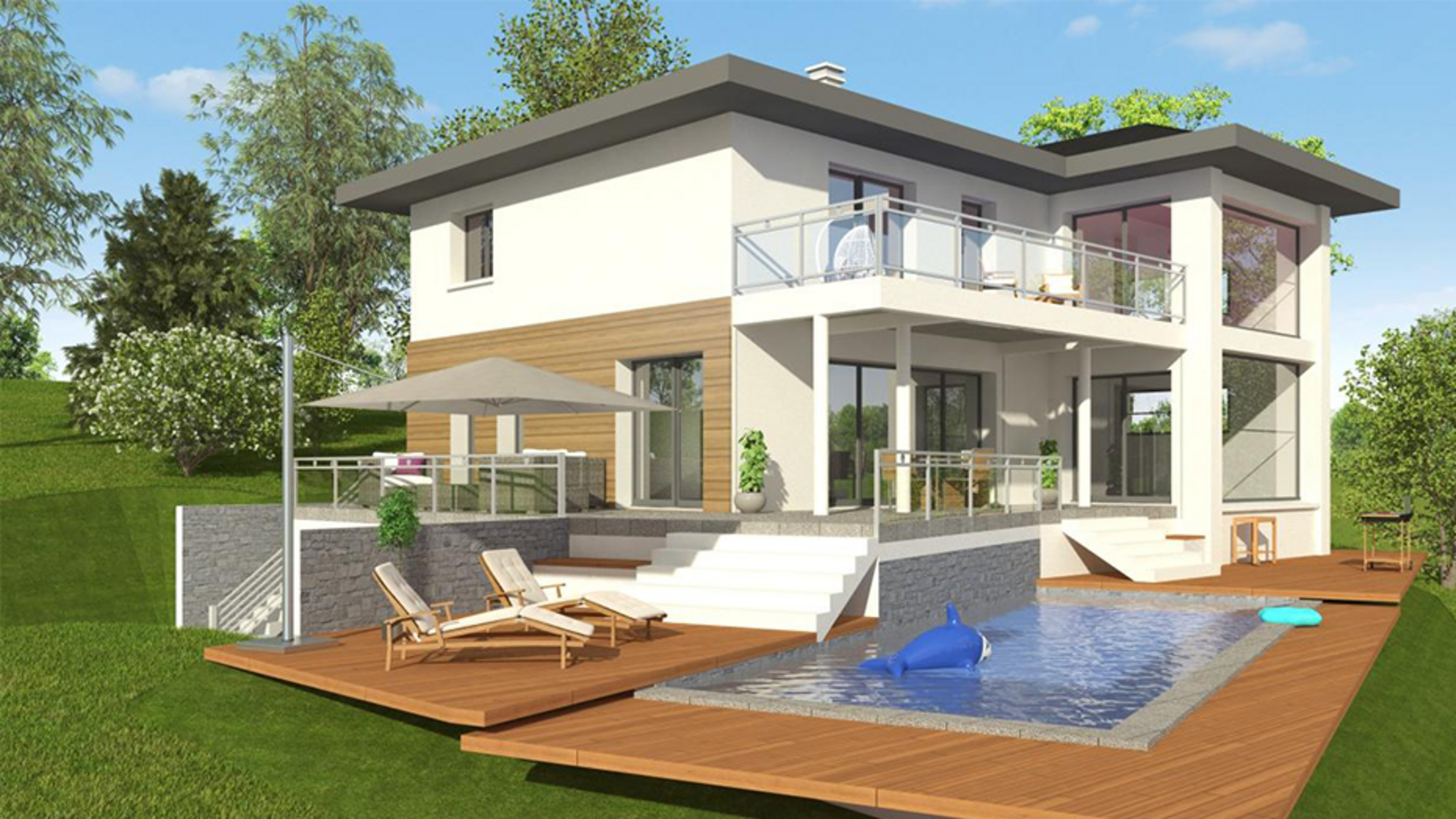 Maison neuve à Bossey à Bossey (74) | Maisons Alain Métral