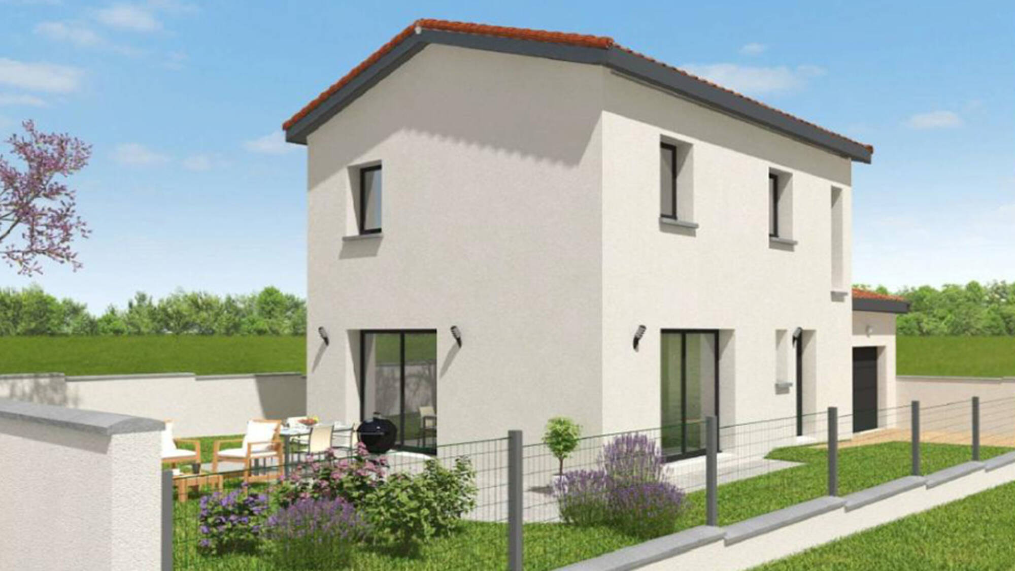 Maison neuve à Saint-Priest à Saint-Priest (69) | Maisons Alain Métral