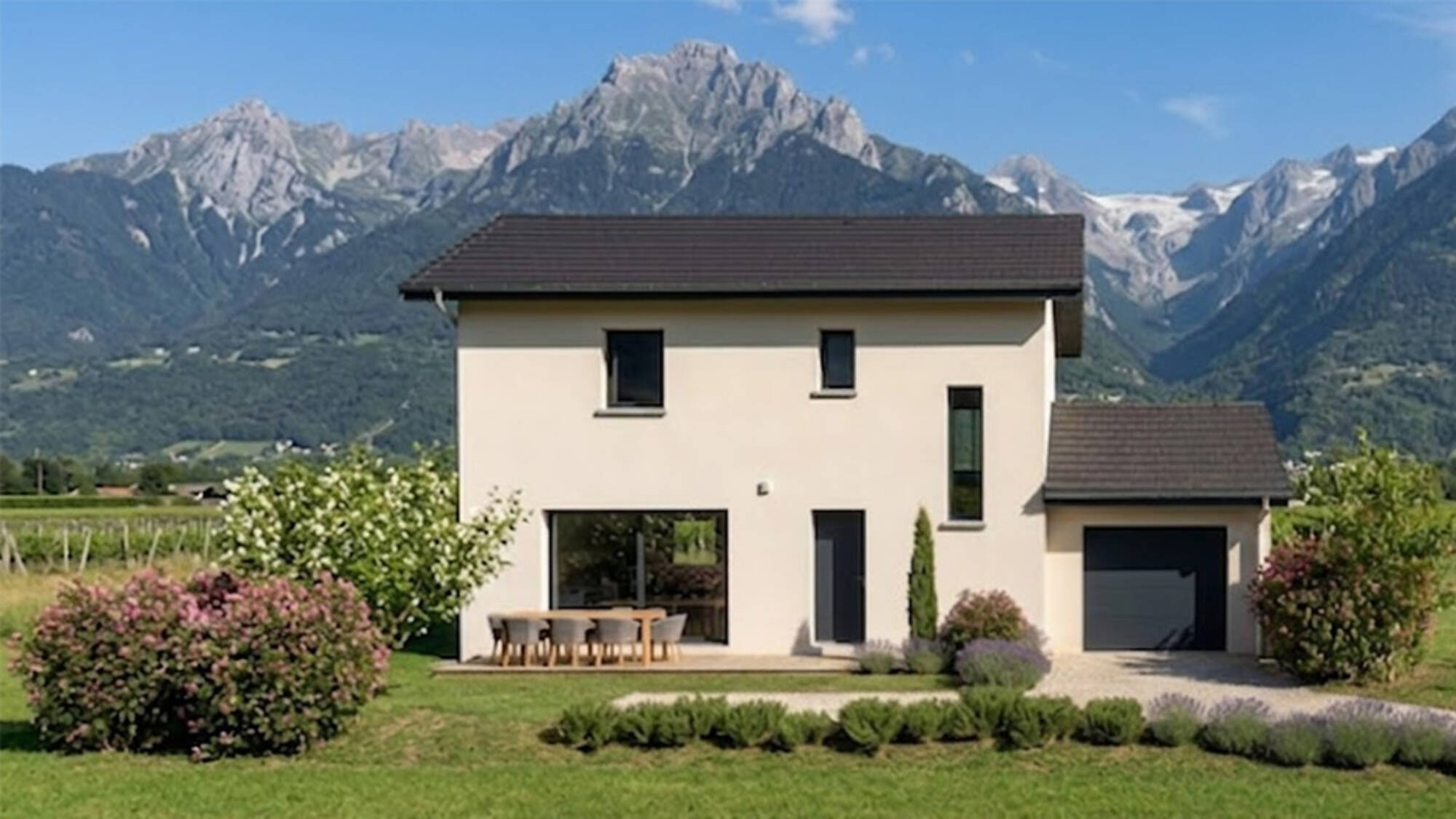 Maison neuve à Pontcharra à Pontcharra (38) | Maisons Alain Métral