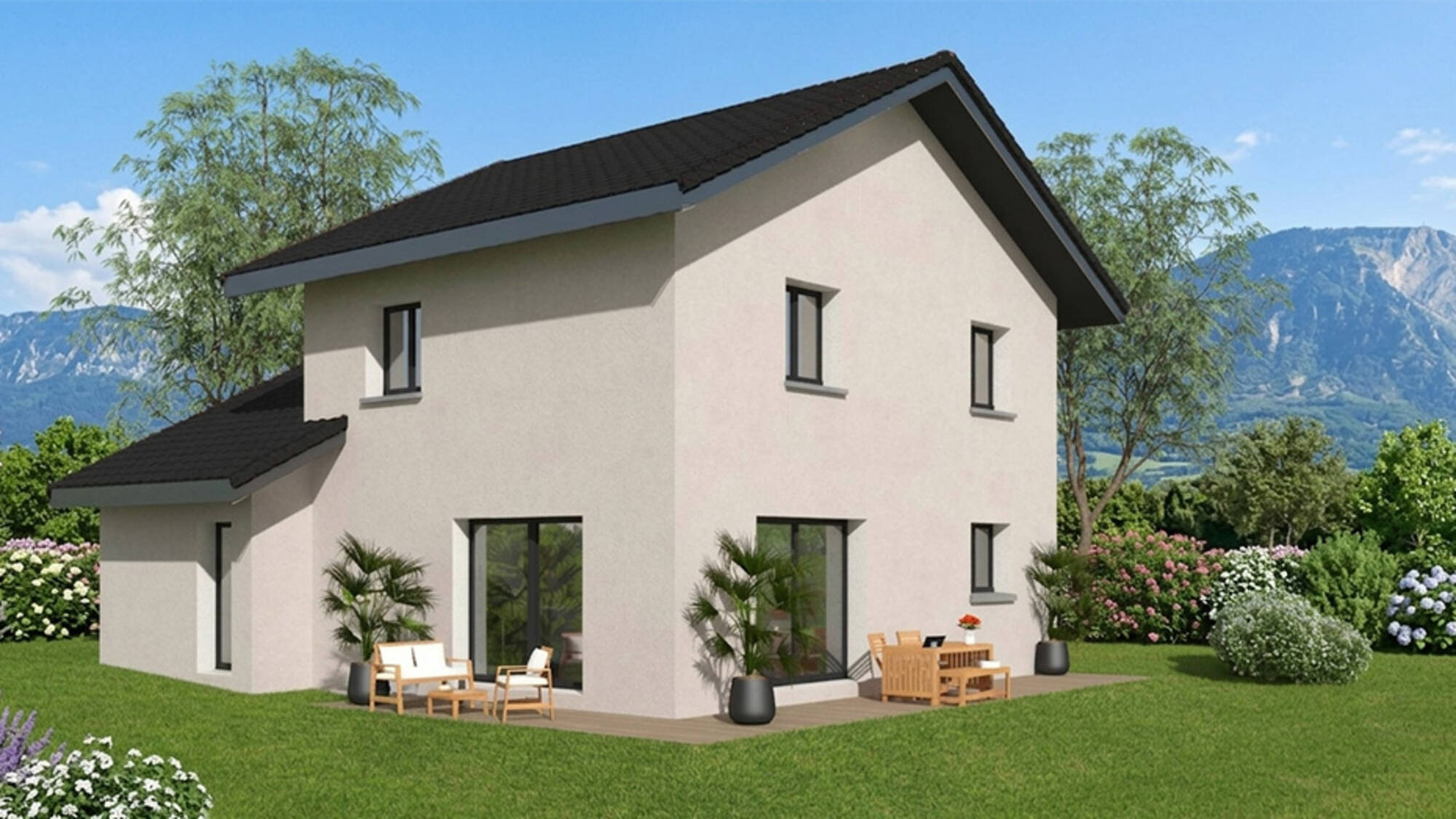 Maison neuve à Saint-Ours à Saint-Ours (73) | Maisons Alain Métral