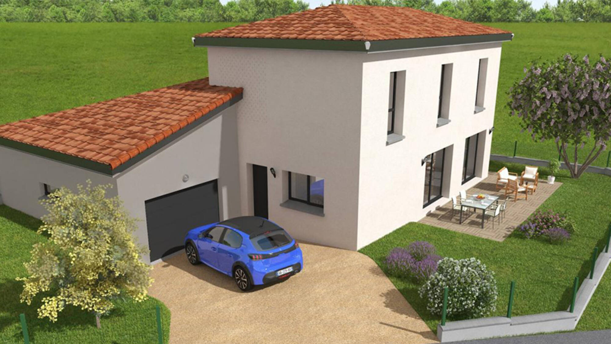 Maison neuve à Chassieu à Chassieu (69) | Maisons Alain Métral