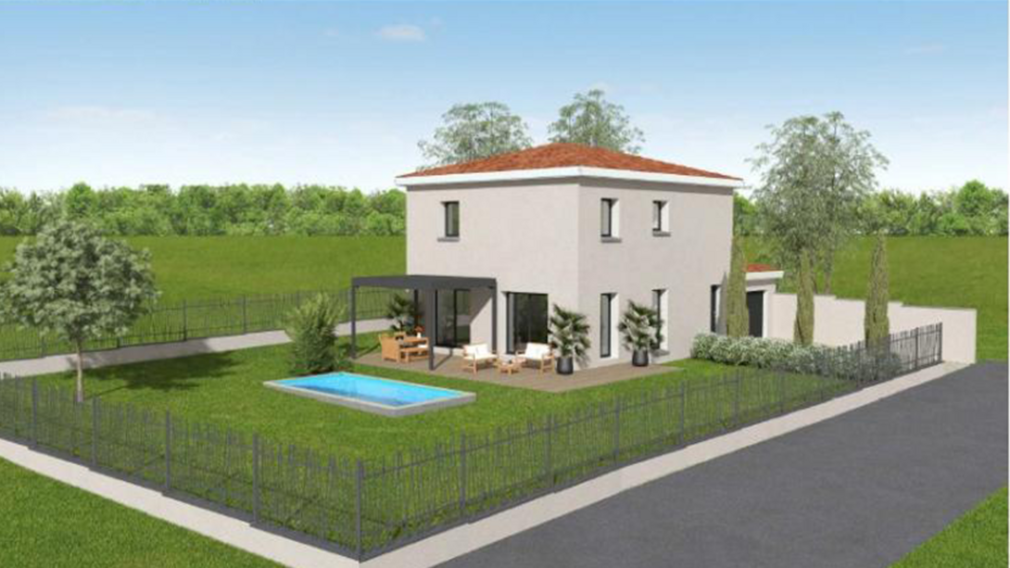 Maison neuve à Grenay à Grenay (38) | Maisons Alain Métral