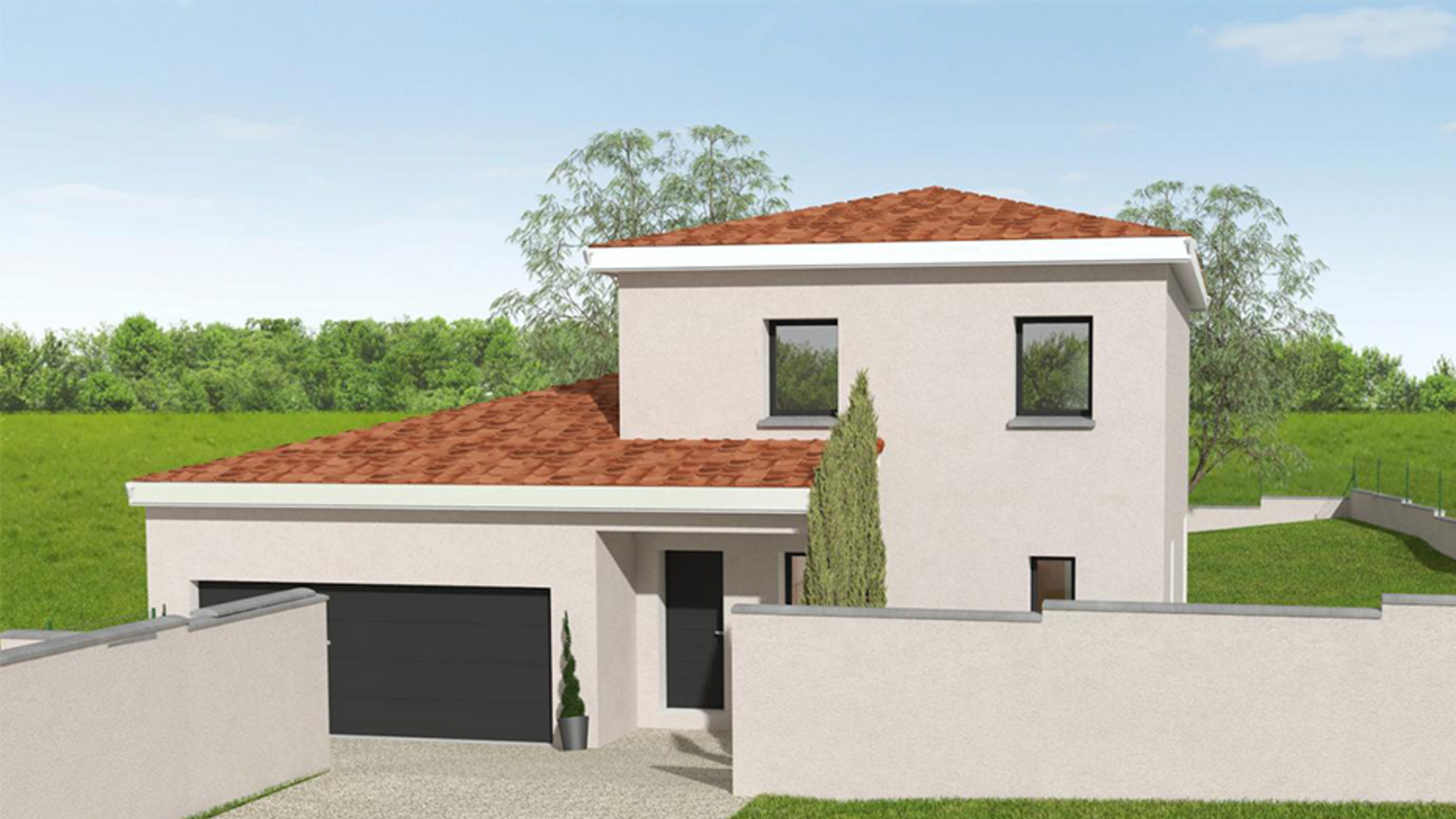 Maison neuve à Francheville à Francheville (69) | Maisons Alain Métral