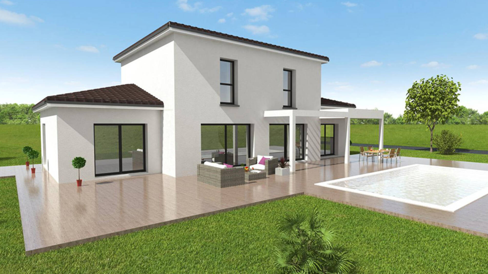 Maison neuve à Irigny à Irigny (69) | Maisons Alain Métral