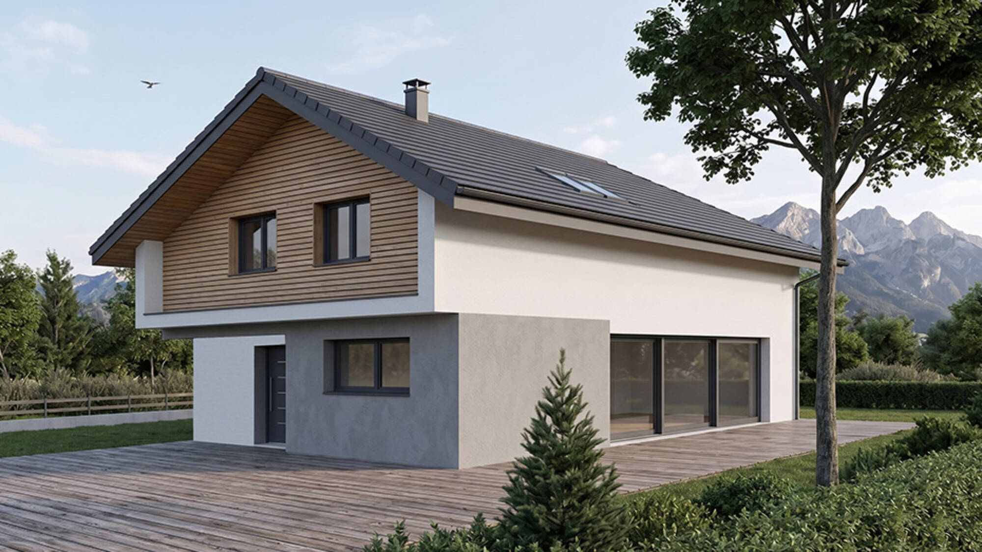 Maison neuve à Cervens à Cervens (74) | Maisons Alain Métral
