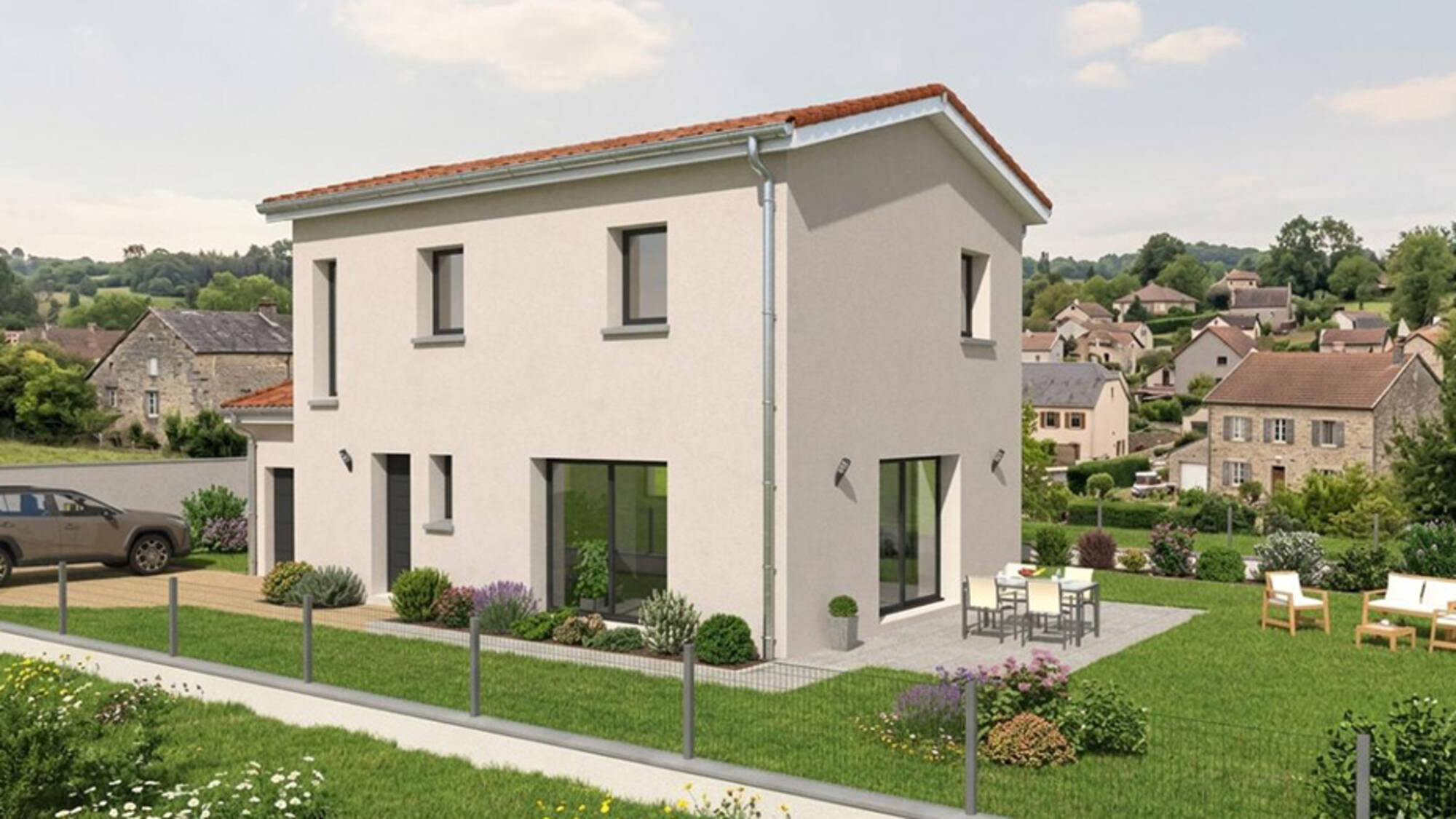 Maison neuve à Chaponost à Chaponost (69) | Maisons Alain Métral