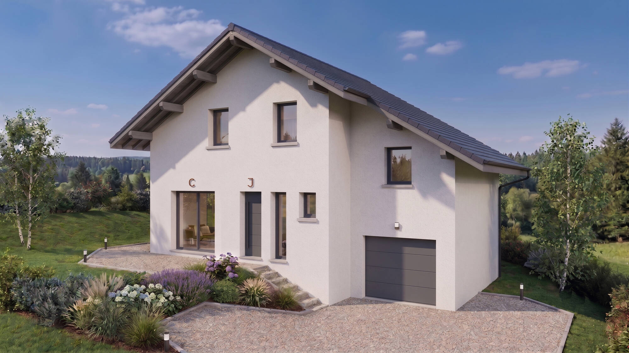 Maison neuve à Lornay à Lornay (74) | Maisons Alain Métral
