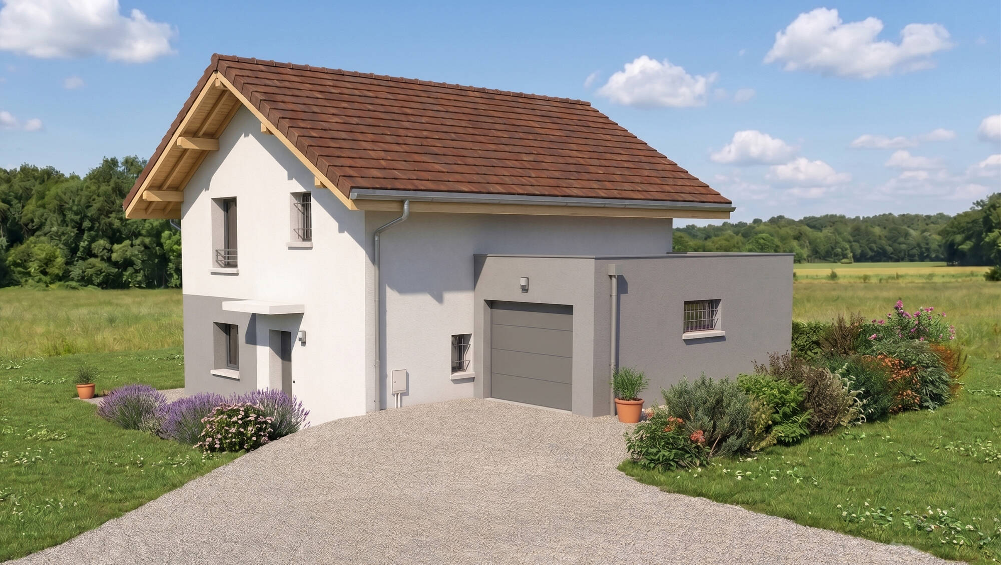 Maison neuve à Loisin à Loisin (74) | Maisons Alain Métral