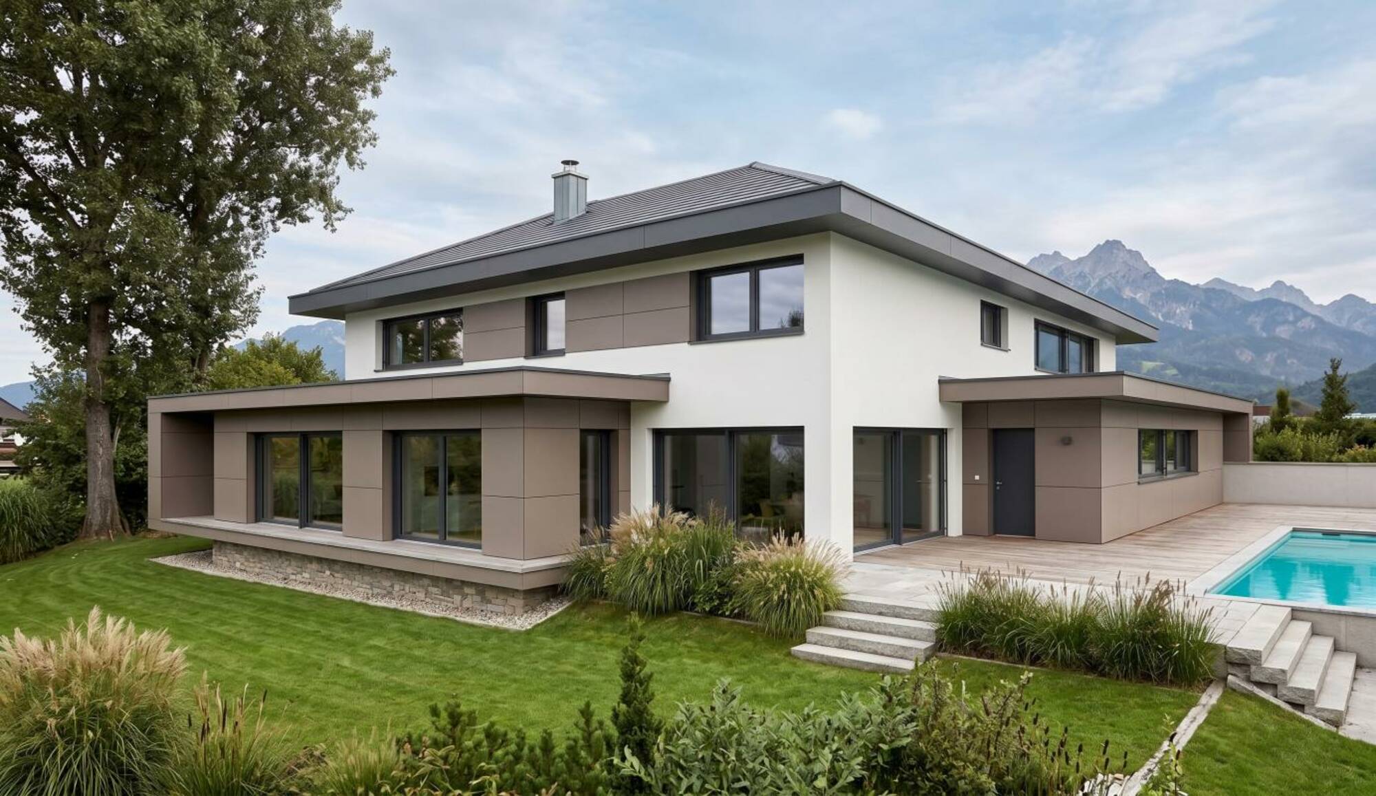 Maison neuve à Bossey à Bossey (74) | Maisons Alain Métral