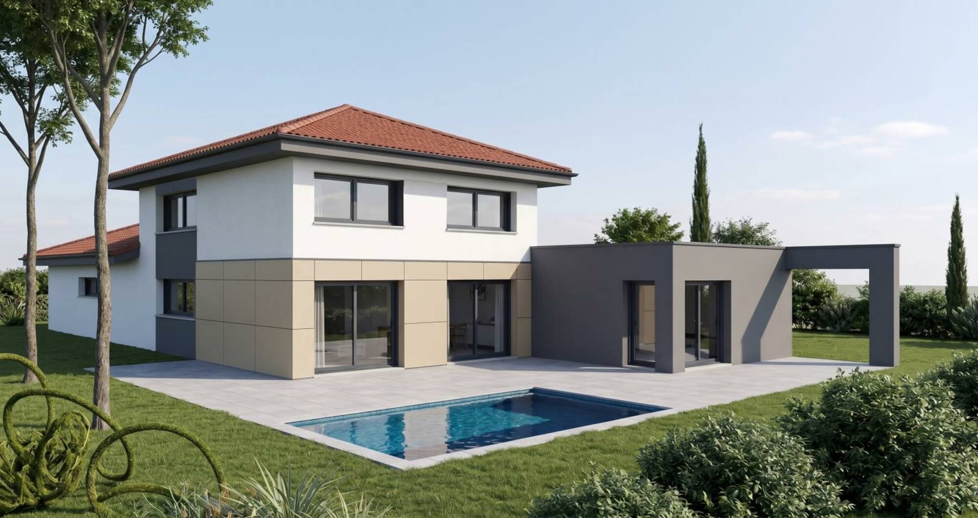 Maison neuve à Annemasse à Annemasse (74) | Maisons Alain Métral