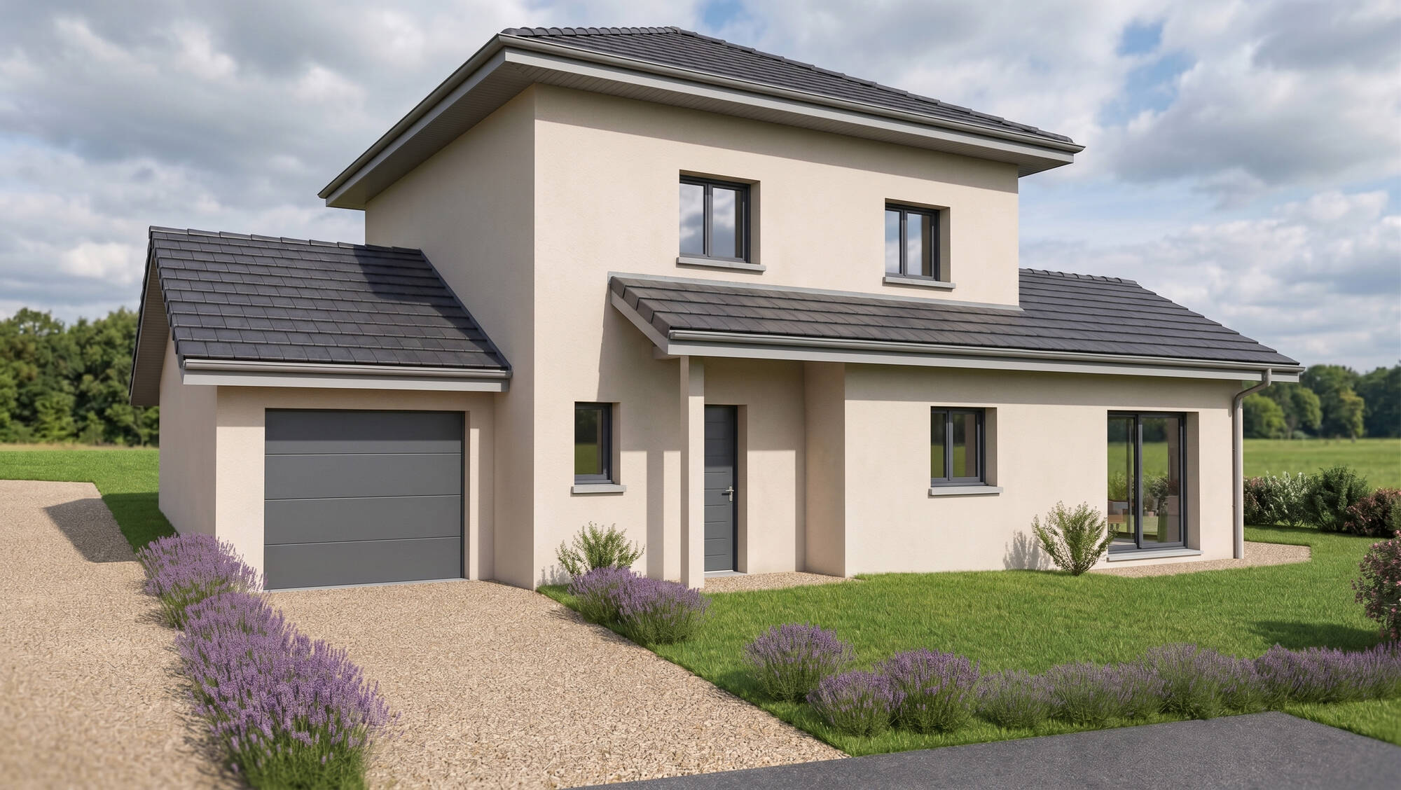 Maison neuve à Montailleur à Montailleur (73) | Maisons Alain Métral