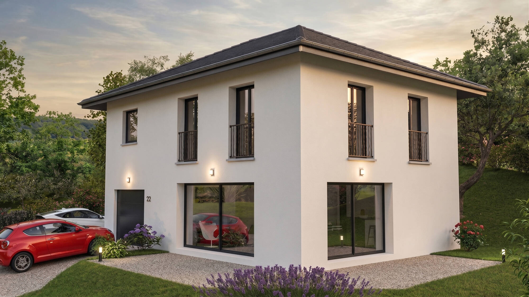 Maison neuve à Barby à Barby (73) | Maisons Alain Métral