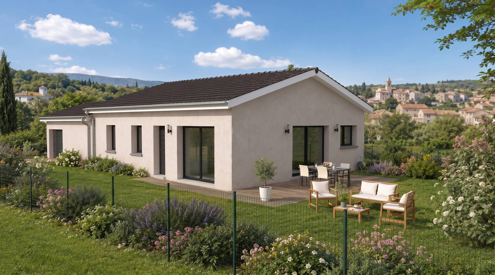 Maison neuve à Vaugneray à Vaugneray (69) | Maisons Alain Métral