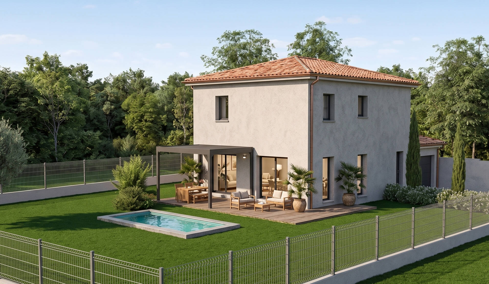 Maison neuve à Grenay à Grenay (38) | Maisons Alain Métral