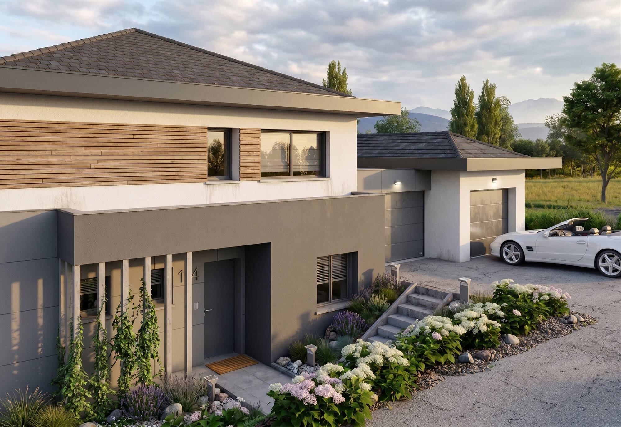 Maison neuve à Groisy à Groisy (74) | Maisons Alain Métral