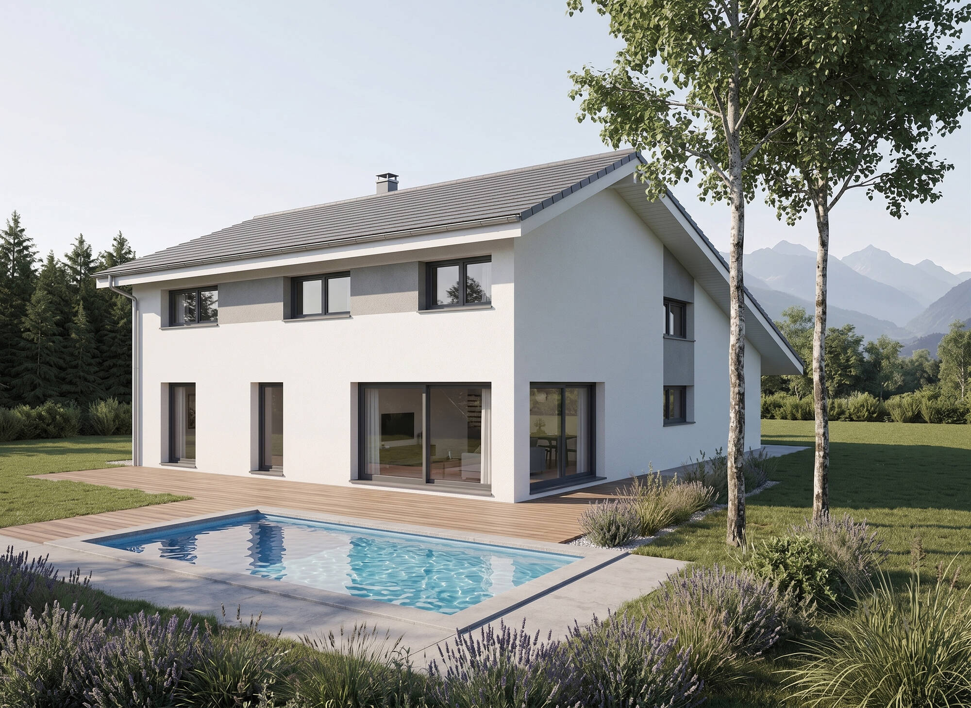 Maison neuve à Marlioz à Marlioz (74) | Maisons Alain Métral