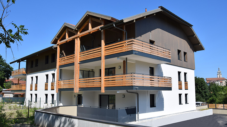 LE LODGE, PROGRAMME IMMOBILIER NEUF, APPARTEMENTS À PERRIGNIER à Perrignier (74) | Maisons Alain Métral