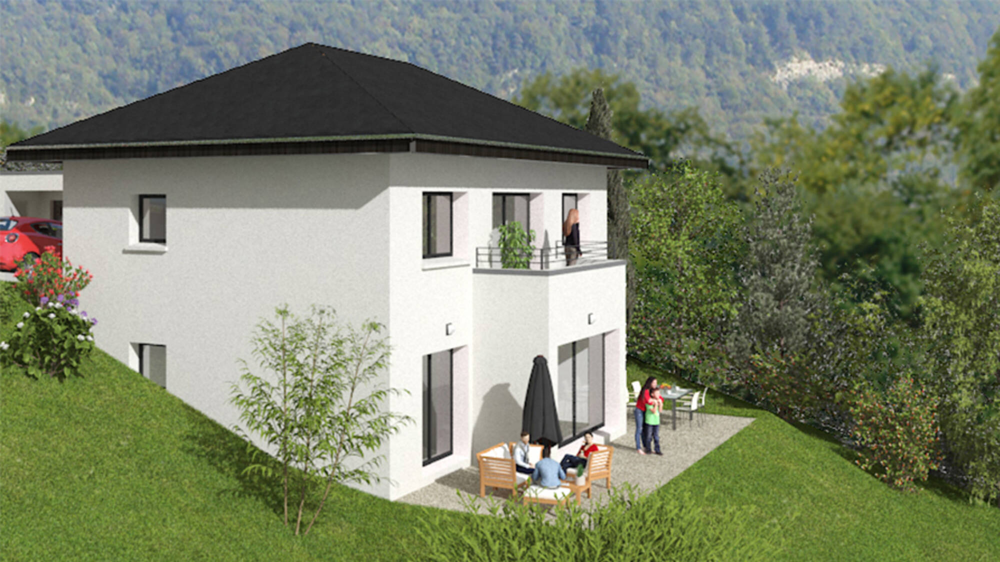 Maison neuve à Saint-Félix à Saint-Félix (74) | Maisons Alain Métral