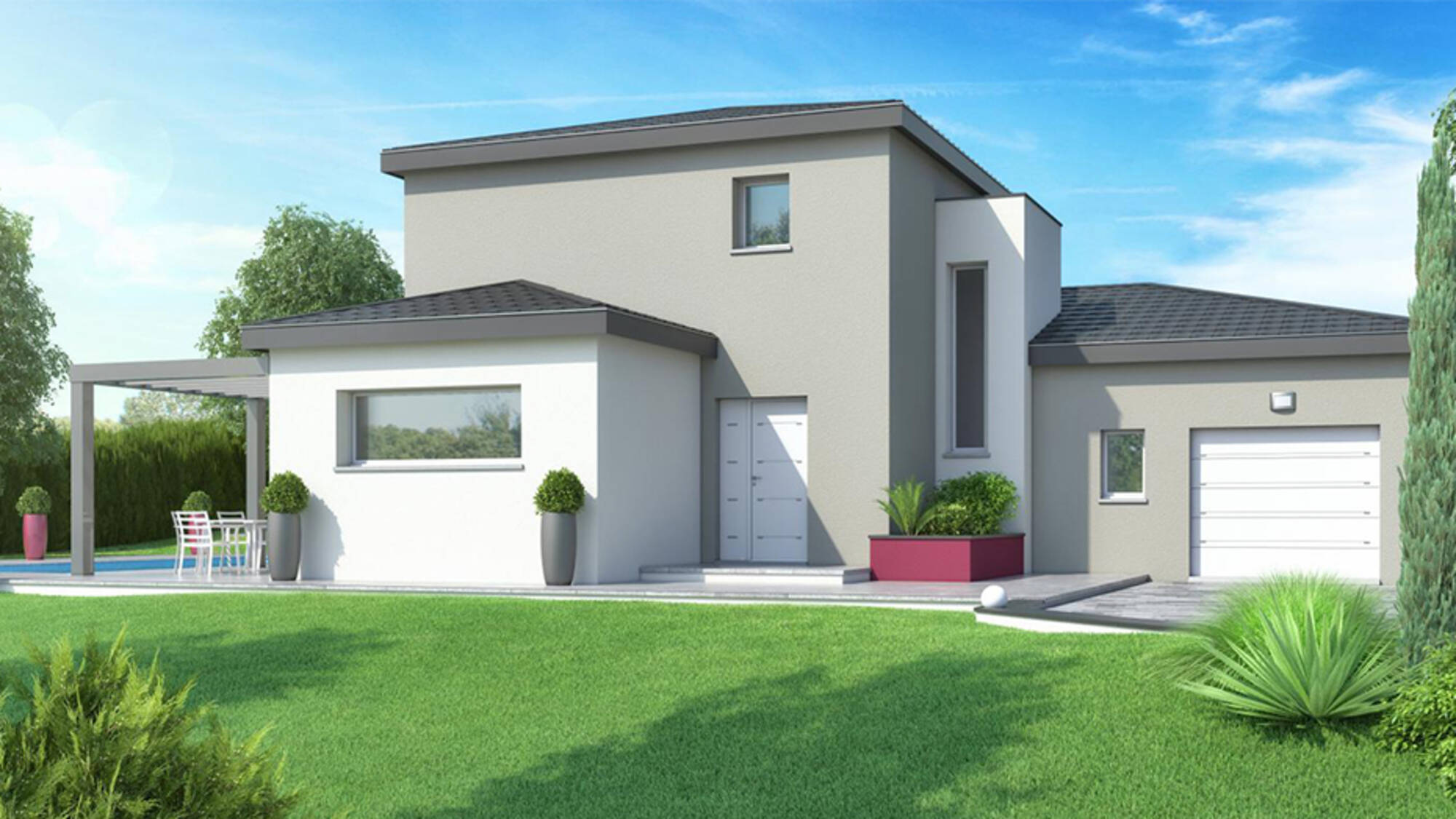 Maison neuve à Villette-d'Anthon à Villette-d'Anthon (38) | Maisons Alain Métral