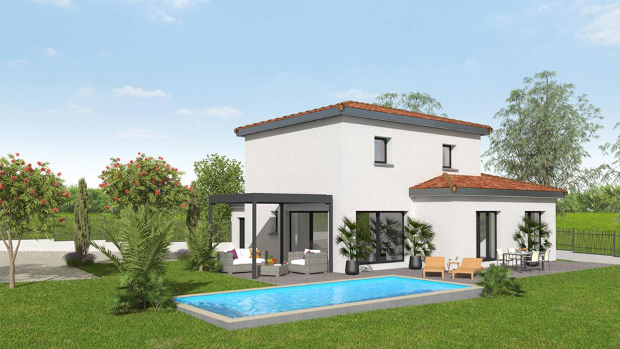 Maison neuve à Mions à Mions (69) | Maisons Alain Métral