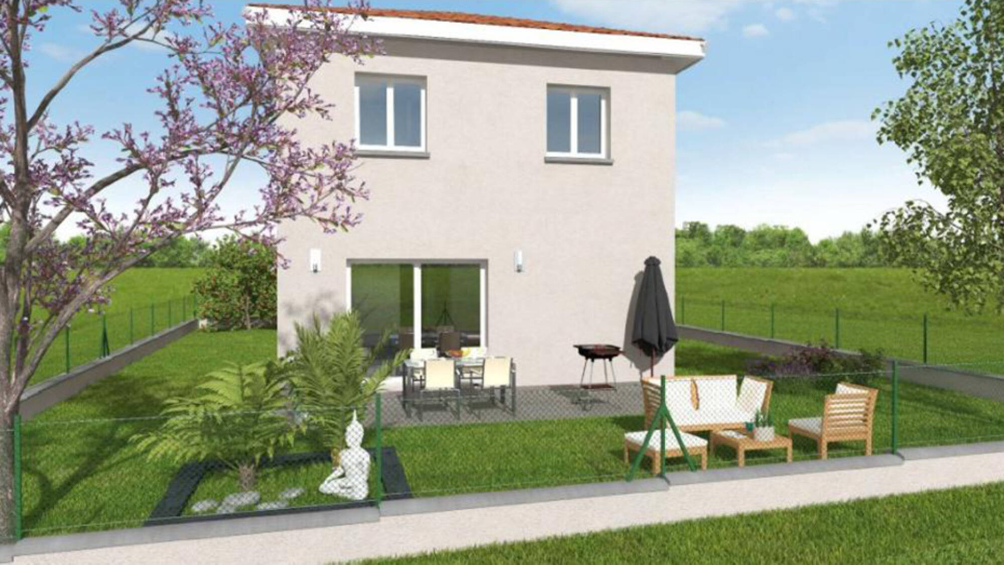 Maison neuve à Niévroz à Niévroz (01) | Maisons Alain Métral