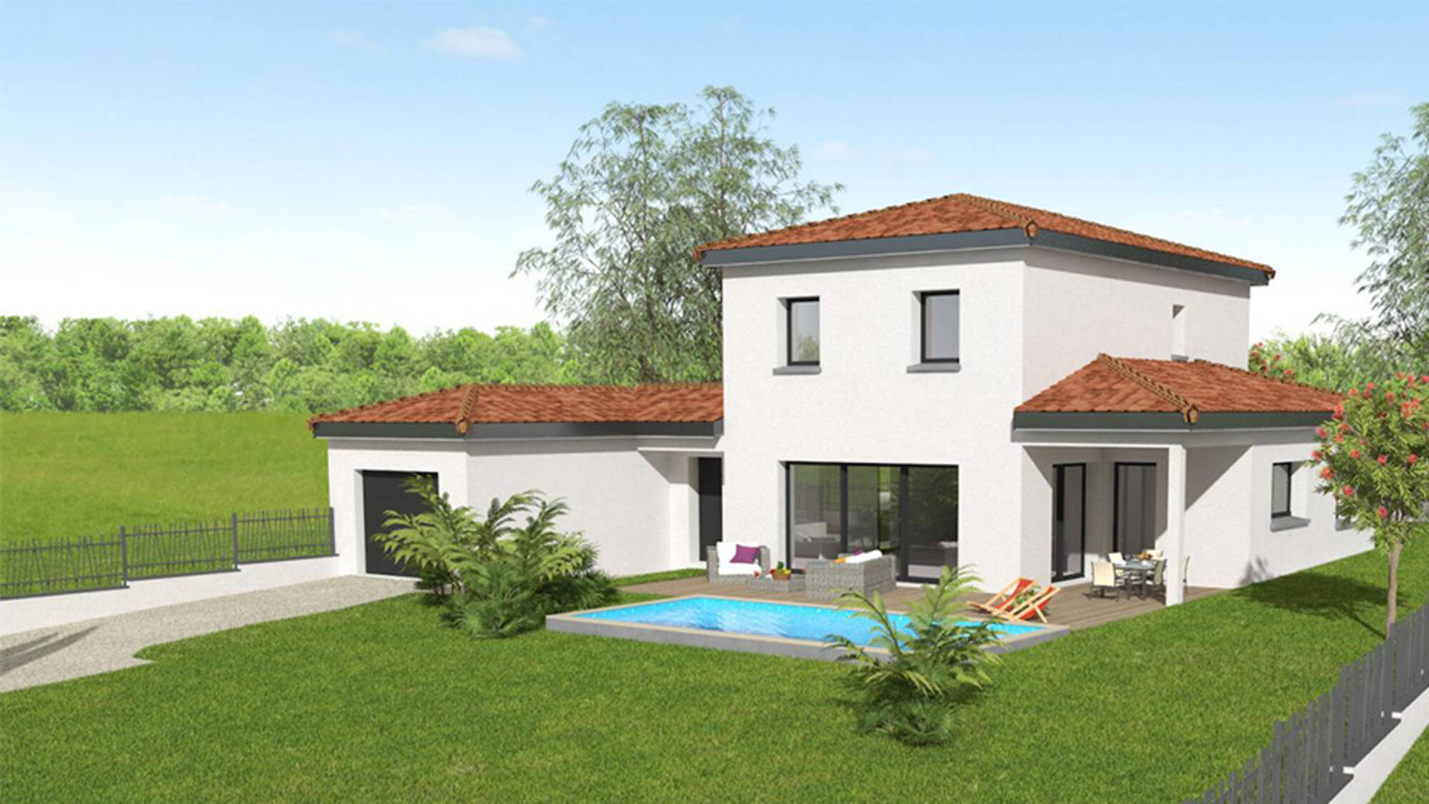 Maison neuve à Seyssuel à Seyssuel (38) | Maisons Alain Métral