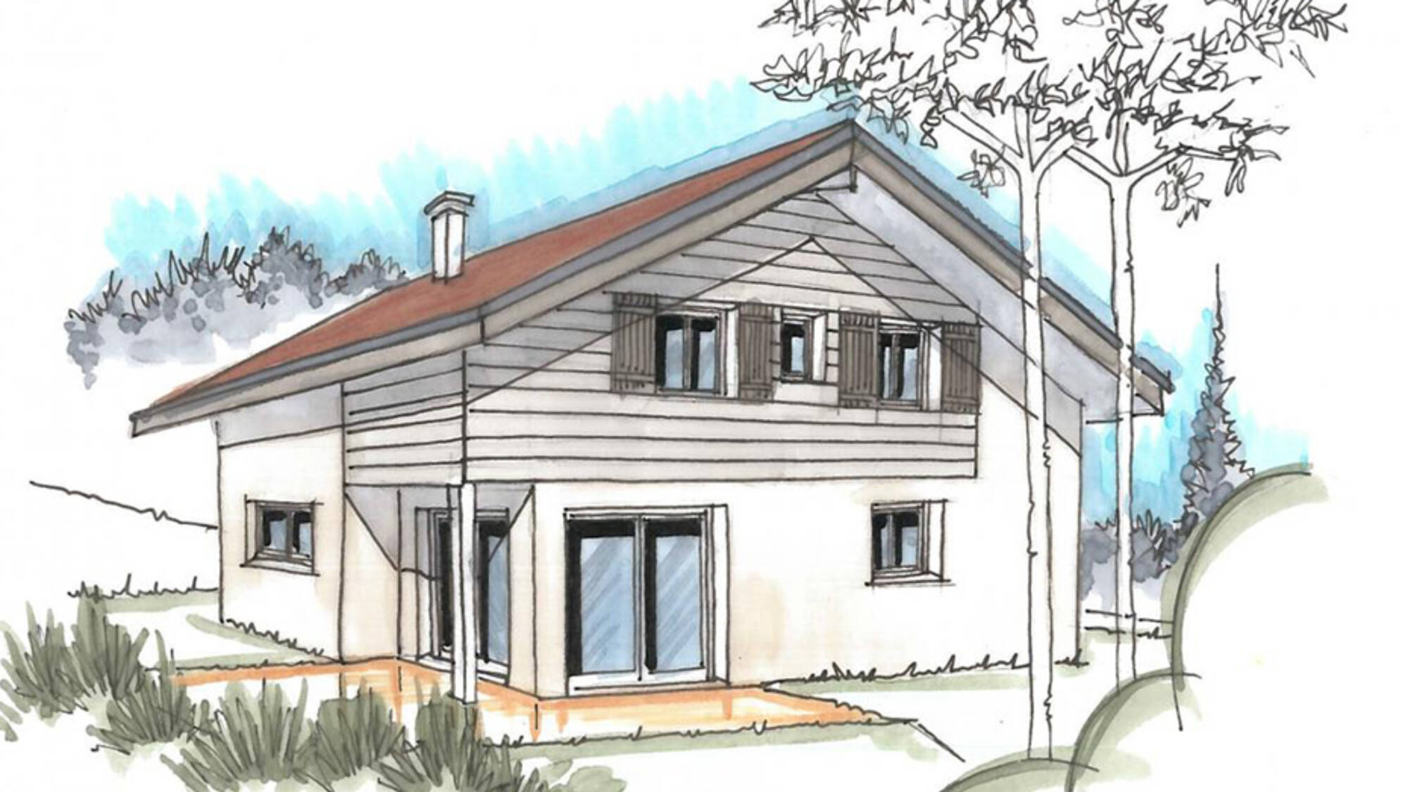 Maison neuve à Crozet à Crozet (01) | Maisons Alain Métral