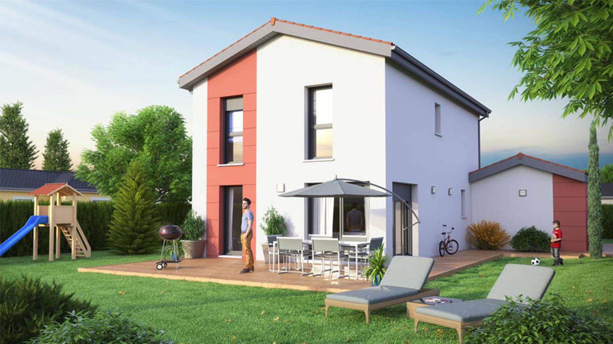 Maison neuve à Irigny à Irigny (69) | Maisons Alain Métral