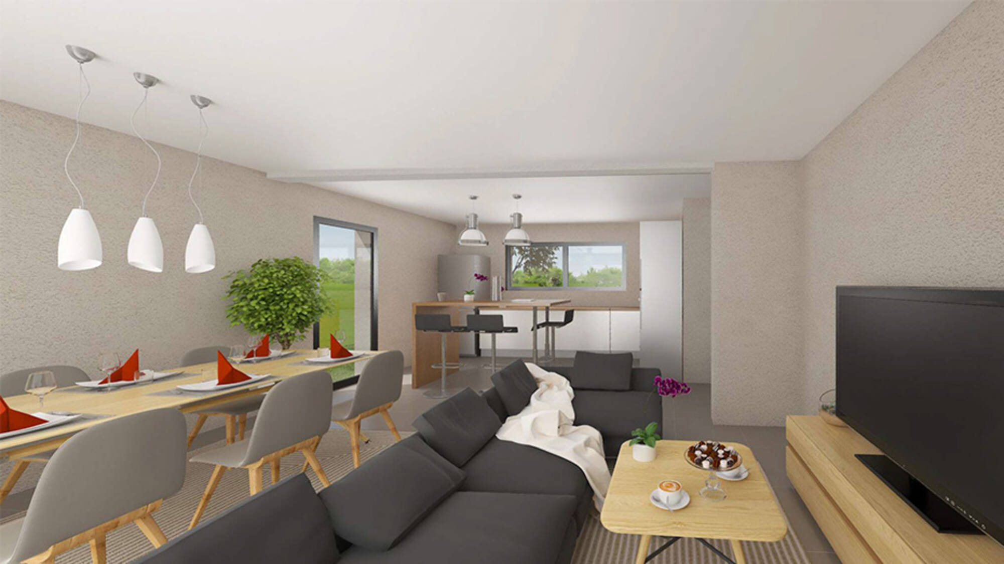 Maison neuve à Aix-les-Bains à Aix-les-Bains (73) | Maisons Alain Métral