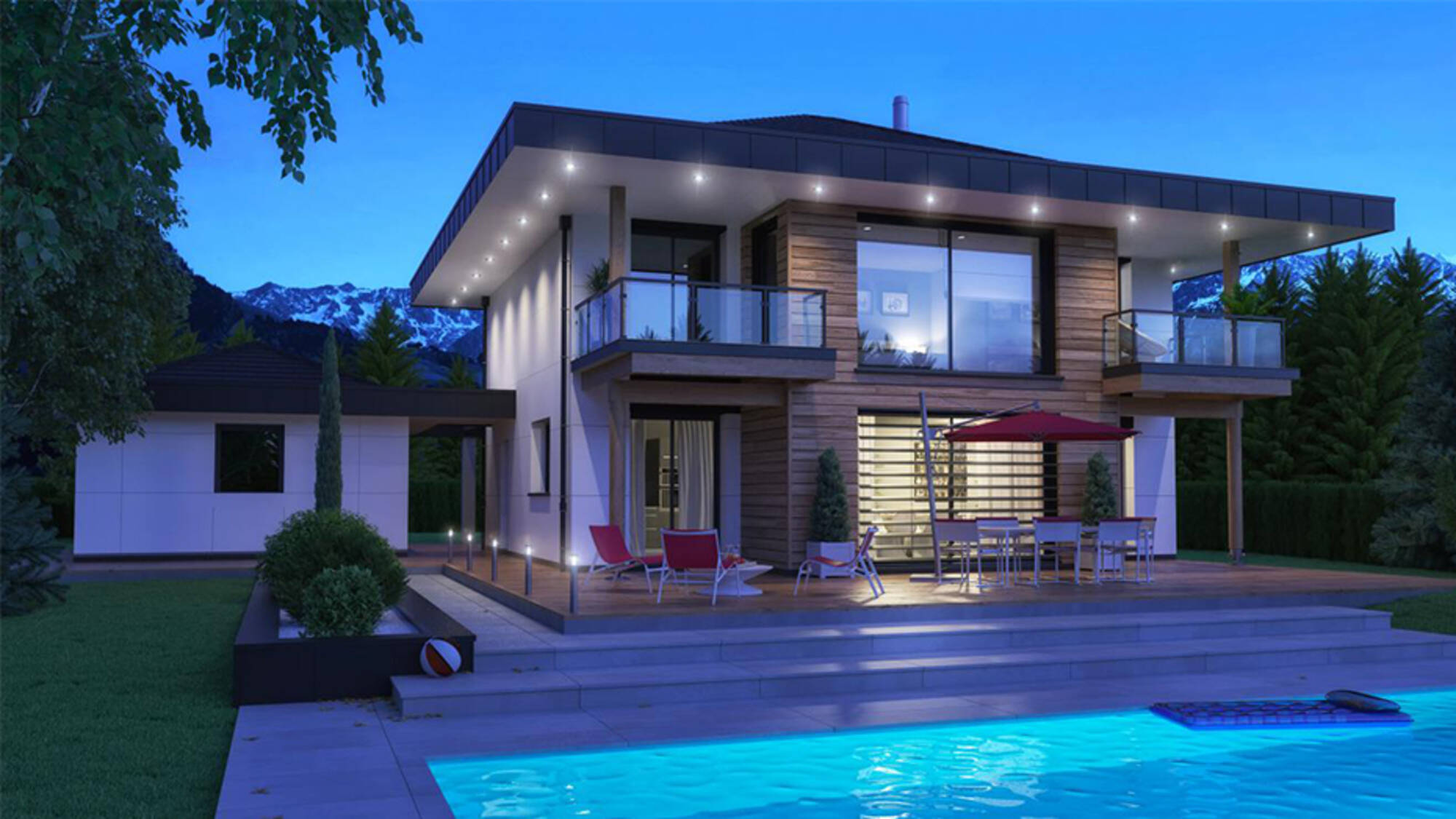 Maison neuve à Saint-Martin-Bellevue à Saint-Martin-Bellevue (74) | Maisons Alain Métral