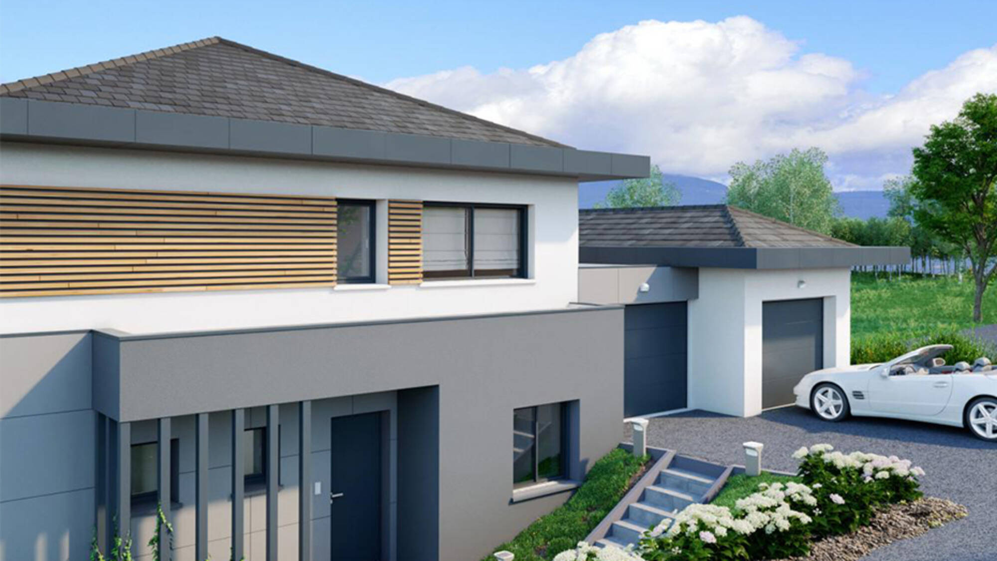 Maison neuve à Saint-Martin-Bellevue à Saint-Martin-Bellevue (74) | Maisons Alain Métral