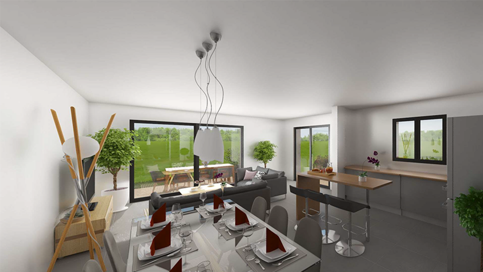 Maison neuve à Montailleur à Montailleur (73) | Maisons Alain Métral