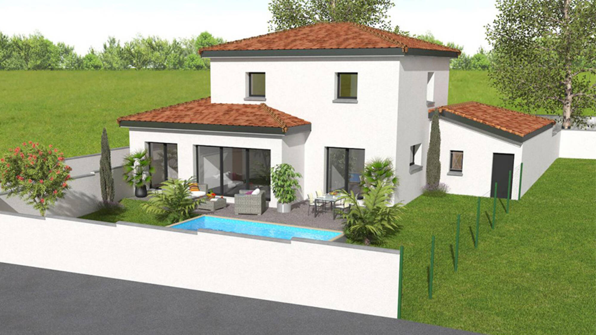 Maison neuve à Solaize à Solaize (69) | Maisons Alain Métral