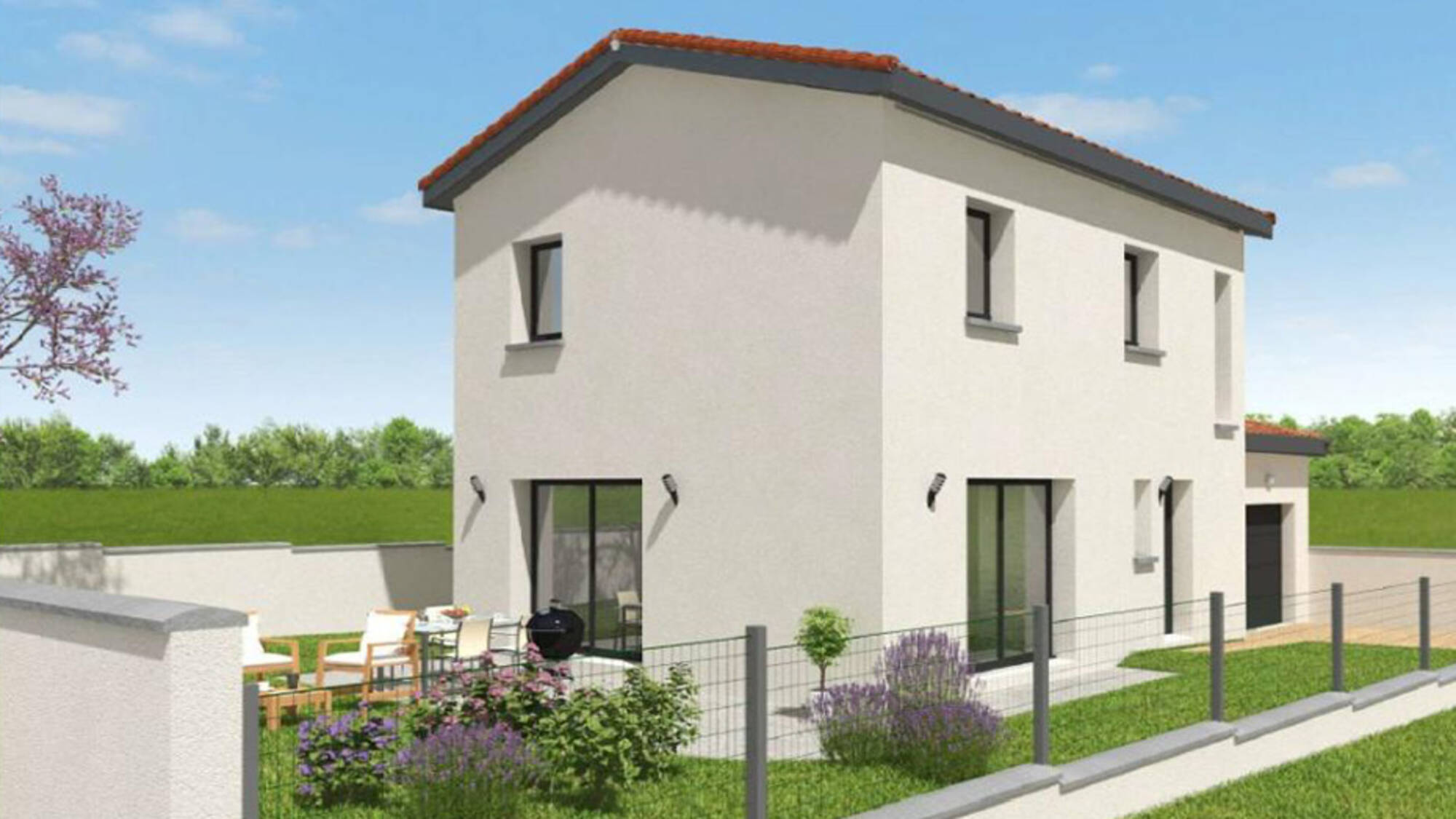 Maison neuve à Saint-Priest à Saint-Priest (69) | Maisons Alain Métral